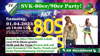 80er/90er-Party 80er/90er-Party